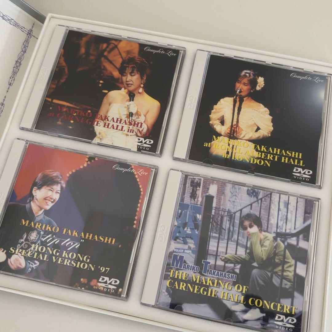 髙橋真梨子 海外コンプリート・ライブ・ボックス〈3000セット生産限定・4枚組〉