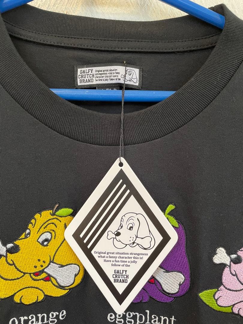 最終値下げ！新品・未使用【ガルフィー】ク・ラッチブランド 大型犬メンズTシャツ