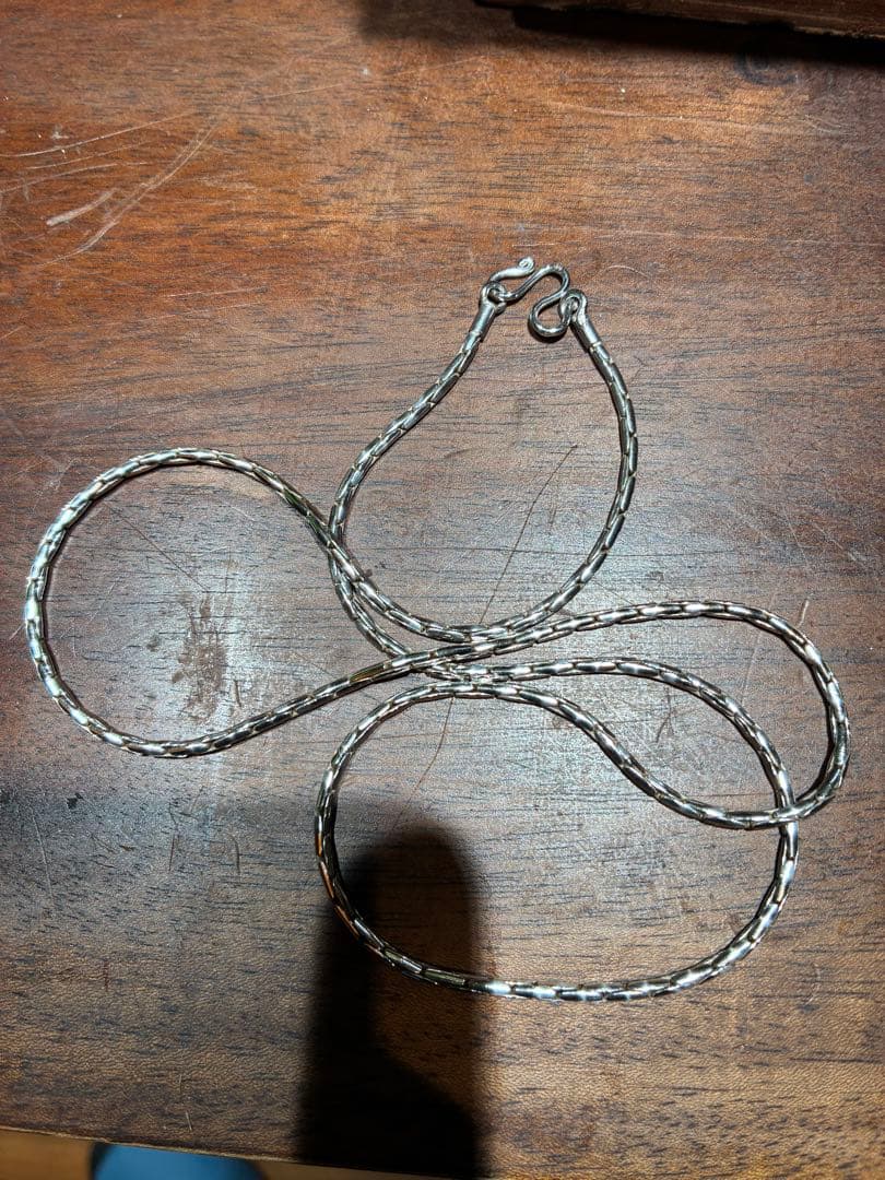 シルバー925 チェーン ネックレス 約60cm 約21g