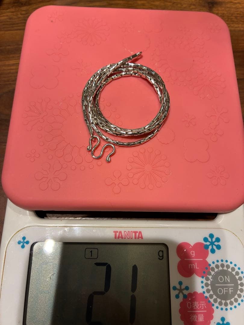 シルバー925 チェーン ネックレス 約60cm 約21g