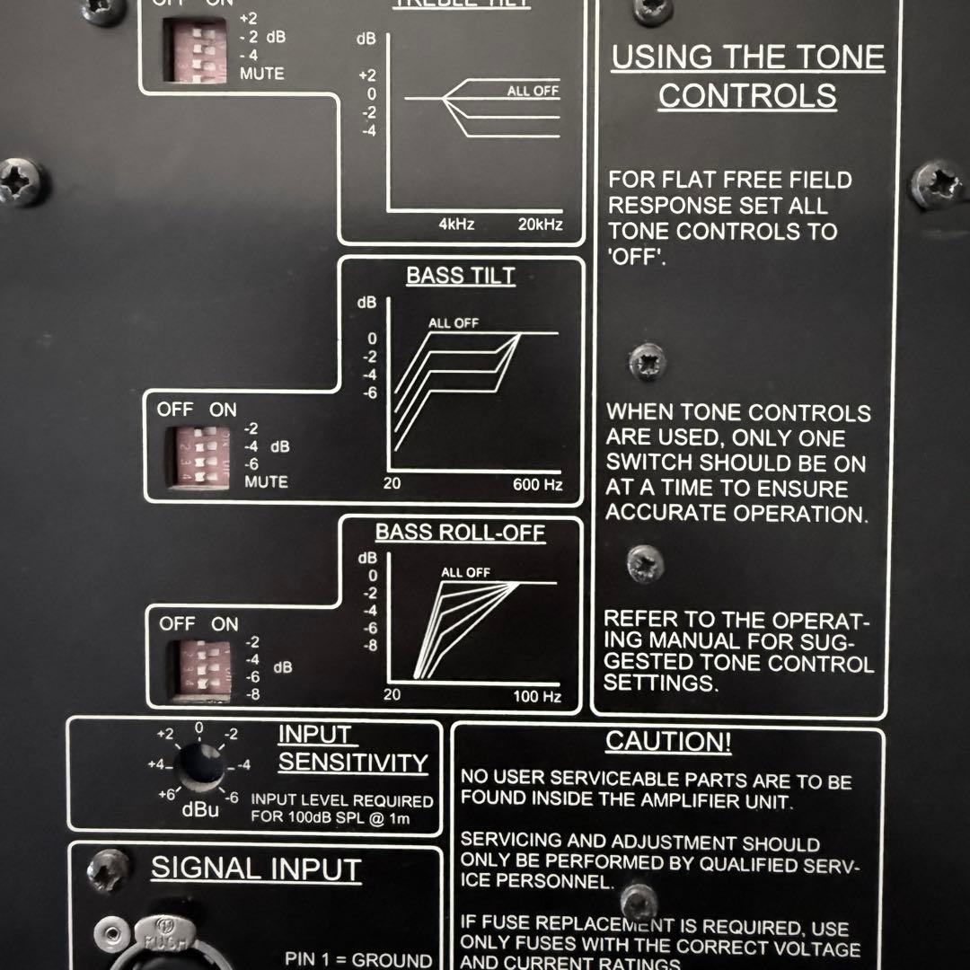 GENELEC 1030A パワードモニタースピーカー シリアル連番 ペア