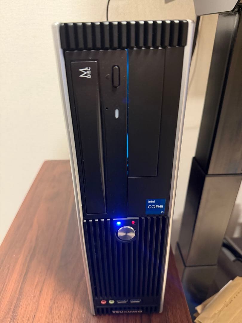 Windowsデスクトップ TSUKUMO AeroSlim Core i5-12400/16GB/256