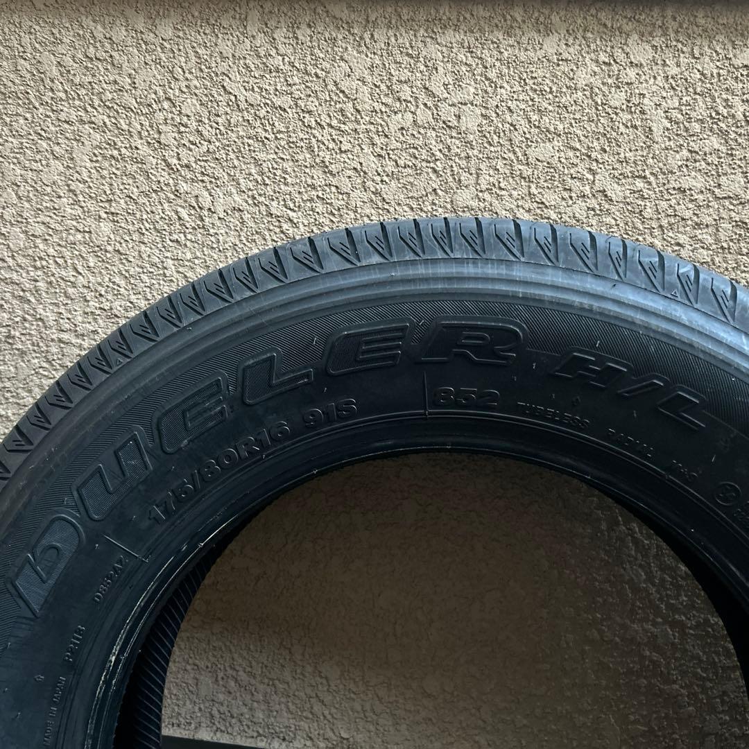 ジムニー純正タイヤ BSデューラーH/L 175/80R16 91S 1本