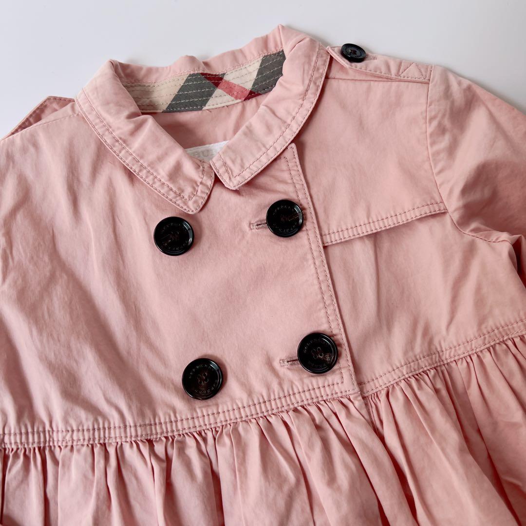Burberry★バーバリー　トレンチコート風ワンピース　人気　2Y 92cm