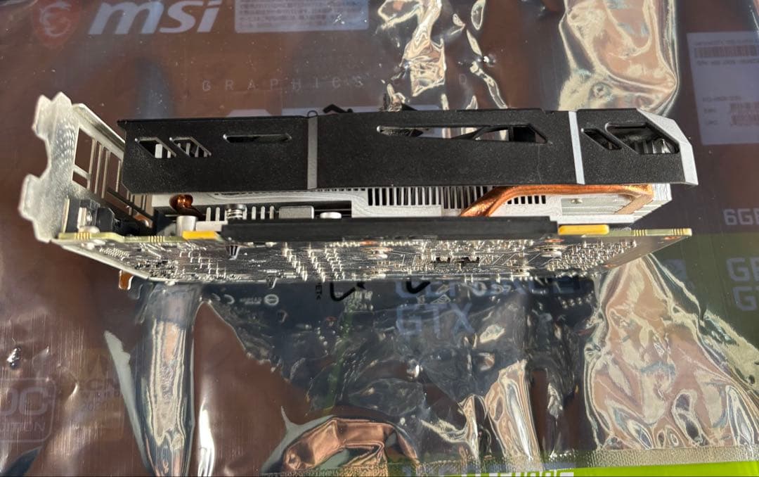 【中古】MSI GeForce GTX1660SUPER グラフィックスボード
