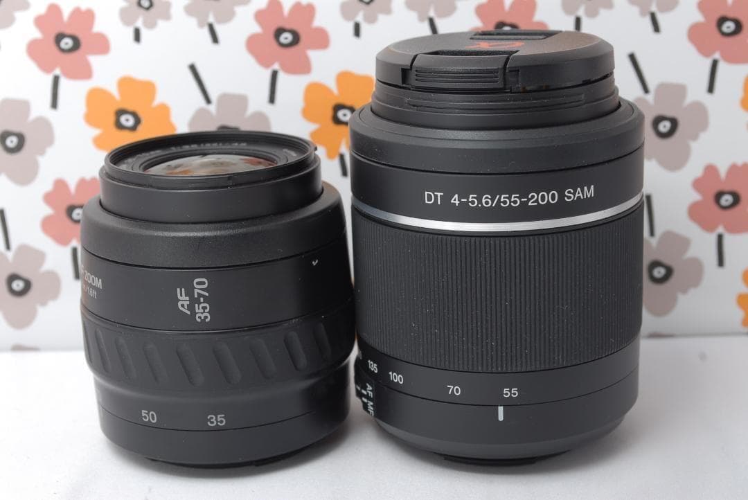 ❤SONY α57❤ショット数1848回！❤望遠レンズセット❤一眼レフカメラ❤