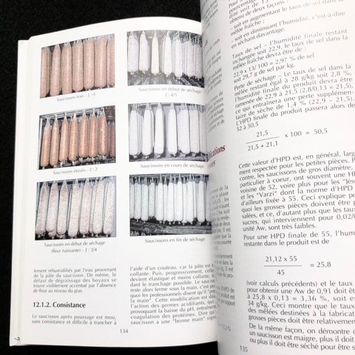フランス ソシソンセック製造方法 専門書「LE SAUCISSON SEC」