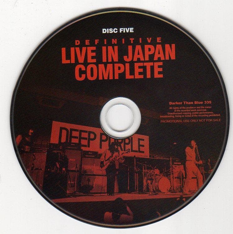 洋楽 DEEP PURPLE / DEFINITIVE LIVE IN JAPAN