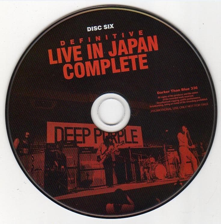 洋楽 DEEP PURPLE / DEFINITIVE LIVE IN JAPAN