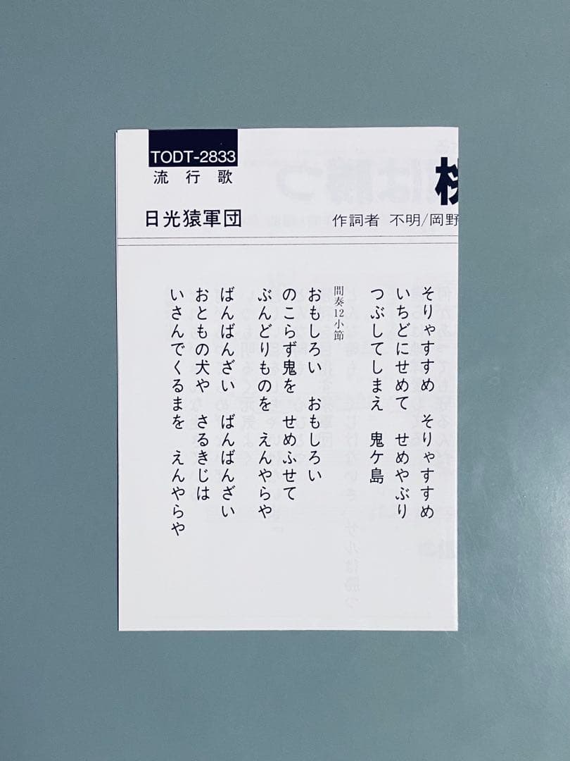 日光猿軍団　猿は勝つ　8cm CD 特典ステッカー付き　美品
