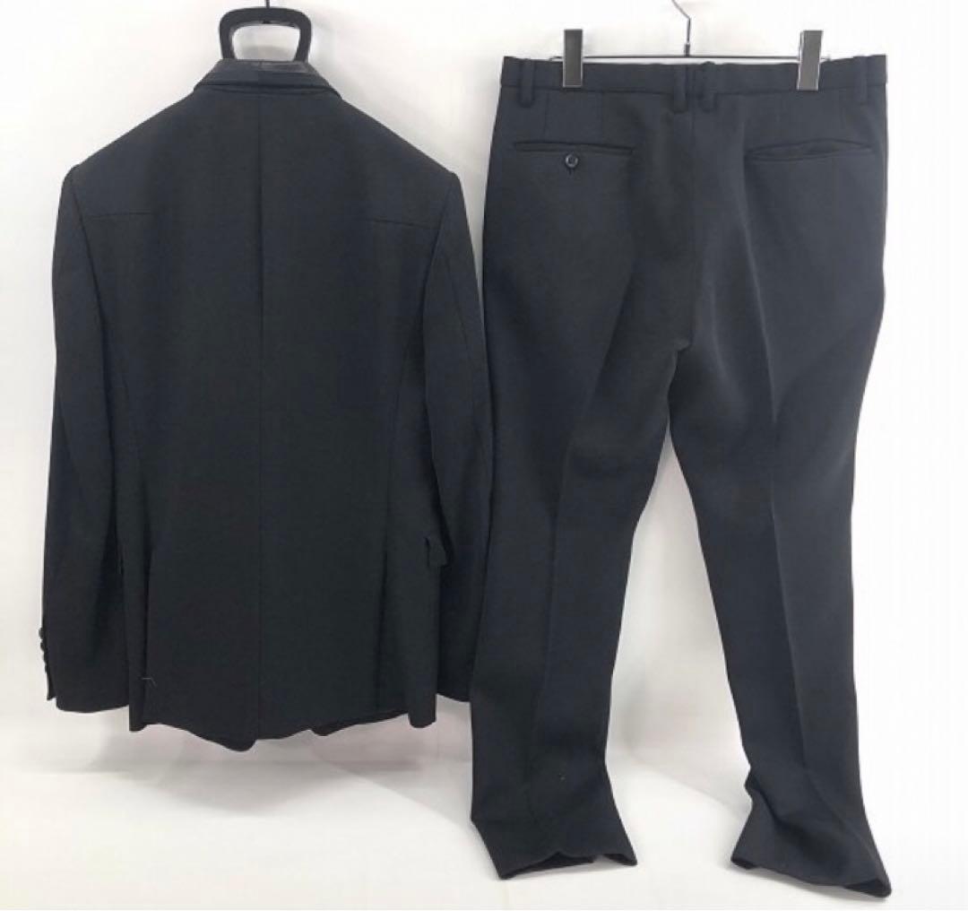 ◎ 5351プールオム レザー切替 ジャケット パンツ セットアップ 46/48