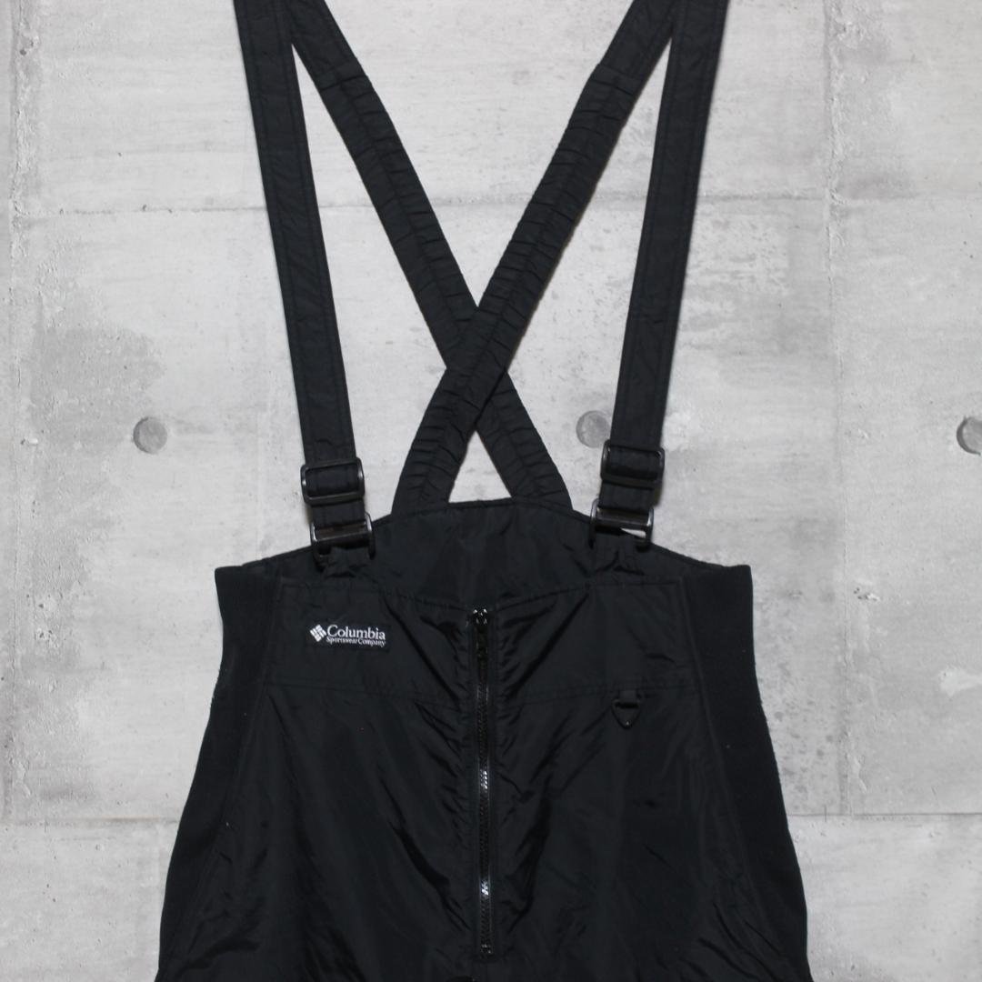 【極暖 中綿入り】サスペンダー付き【M】 US輸入 コロンビア スノーパンツ