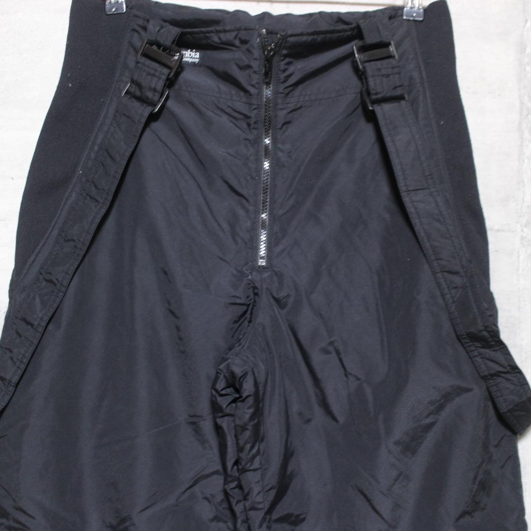 【極暖 中綿入り】サスペンダー付き【M】 US輸入 コロンビア スノーパンツ