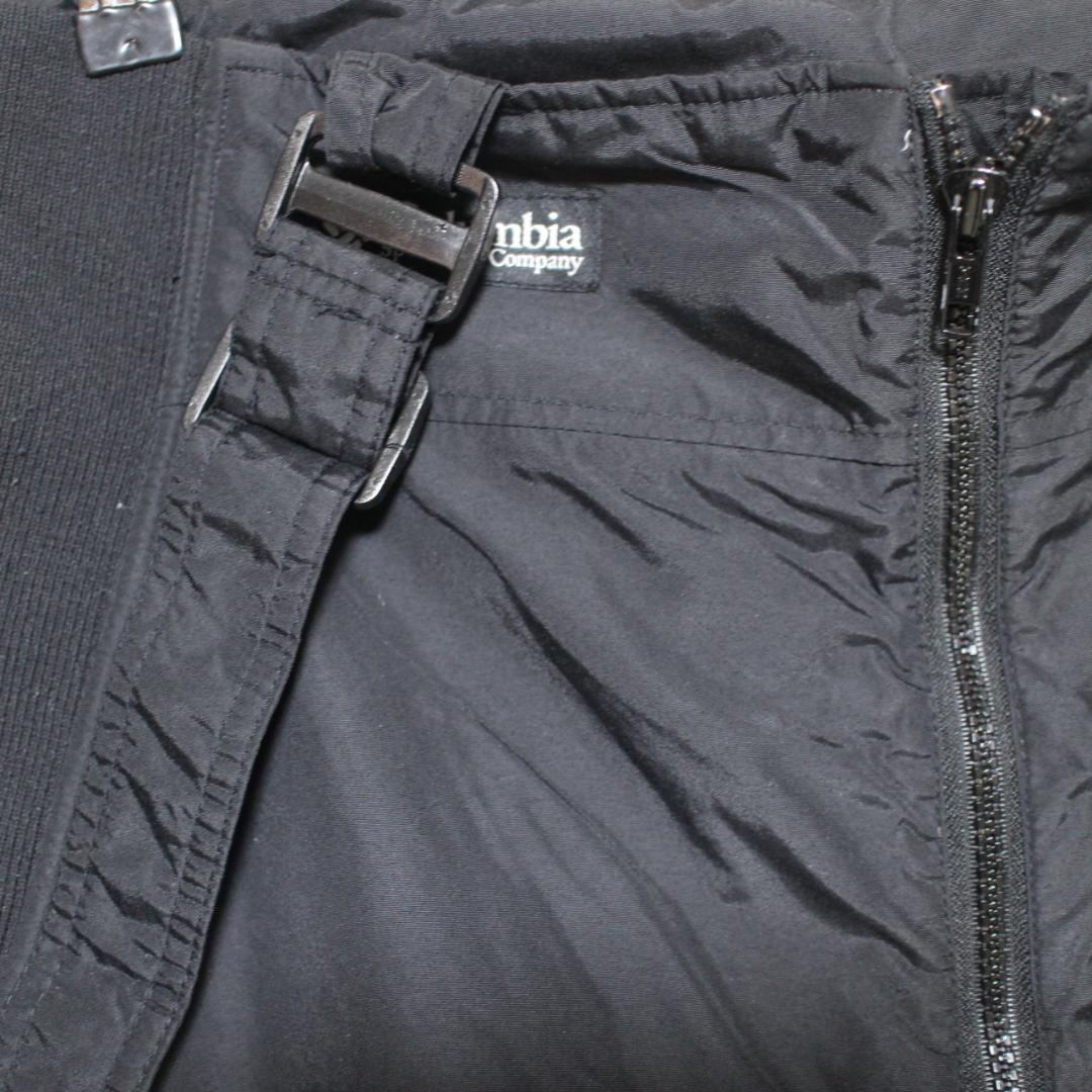 【極暖 中綿入り】サスペンダー付き【M】 US輸入 コロンビア スノーパンツ