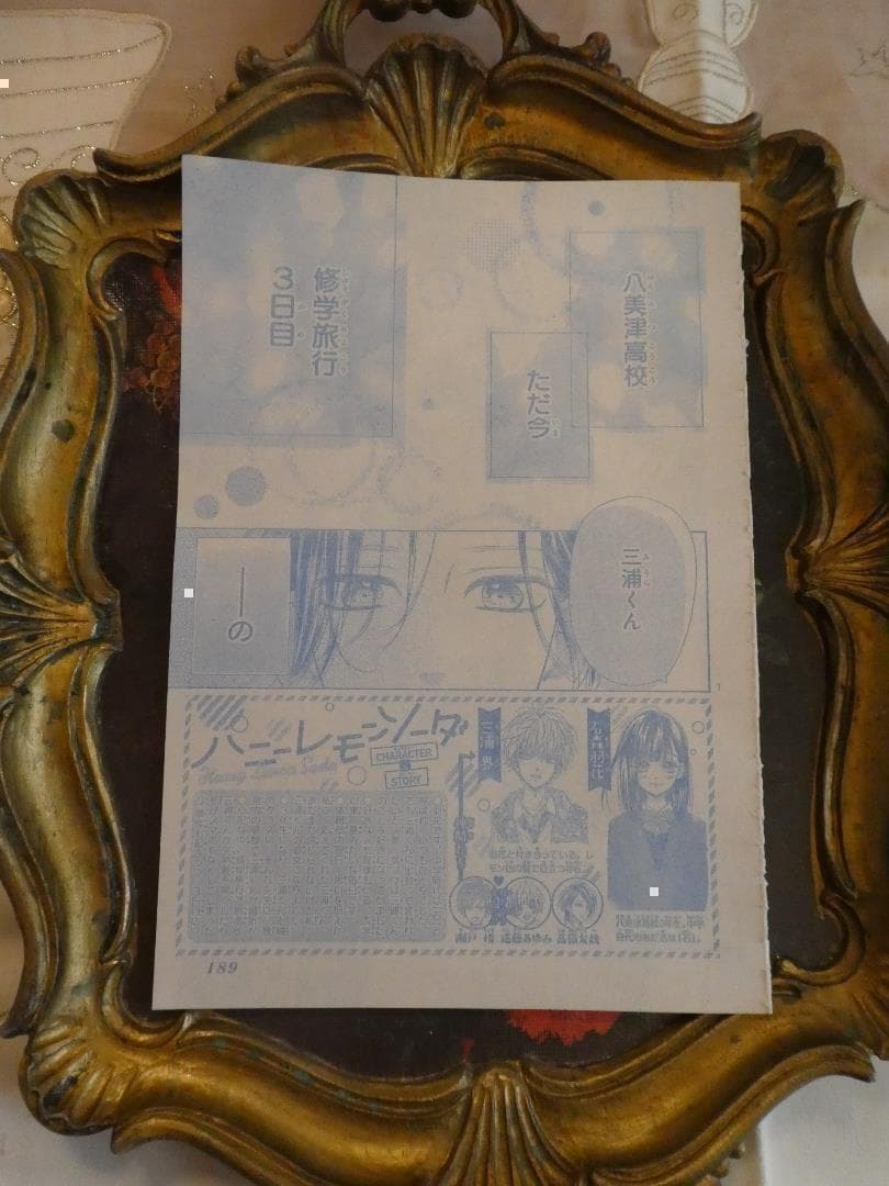 メルカリ便♡ハニーレモンソーダ（カラーページ付き）♡りぼん１月号＆２月号