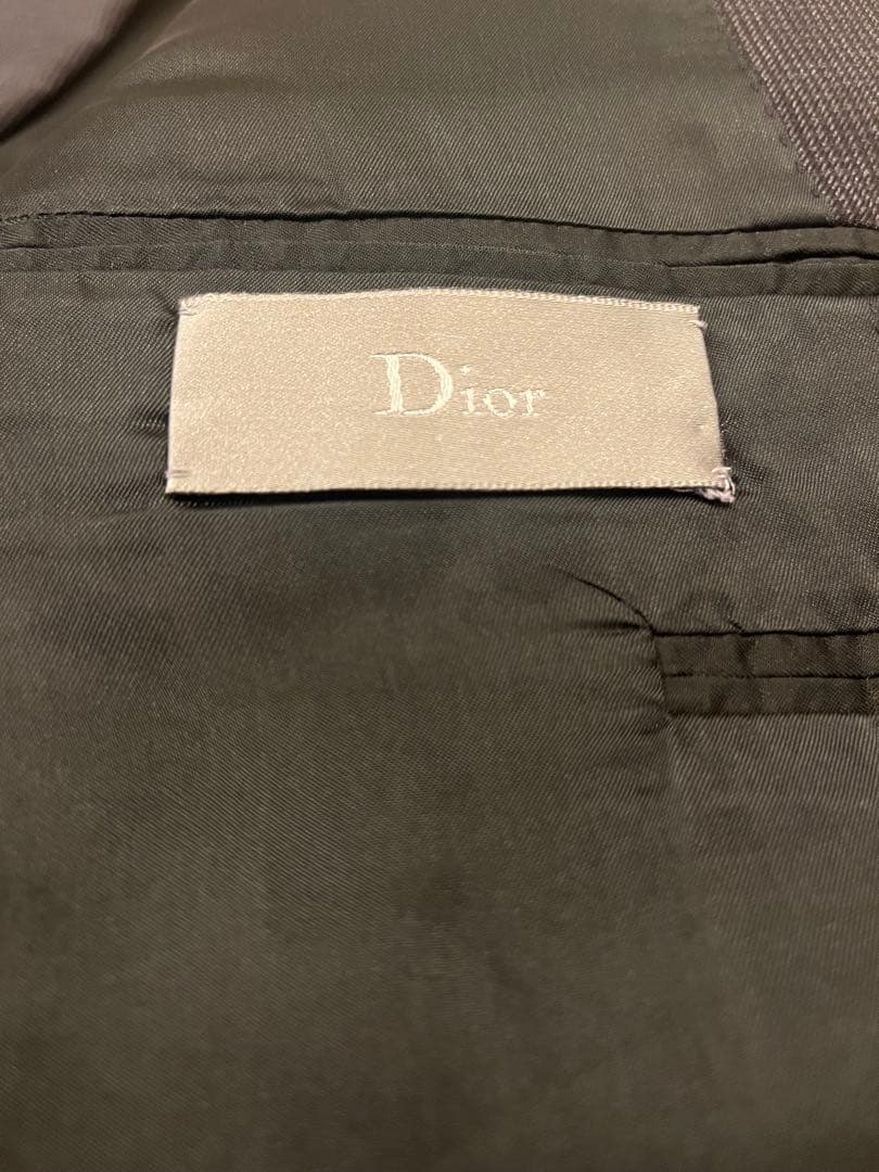 Dior Homme エディ期　ダークグレー シングルブレストスーツ　サイズ46