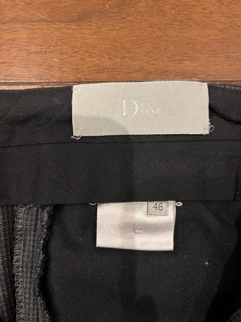 Dior Homme エディ期　ダークグレー シングルブレストスーツ　サイズ46
