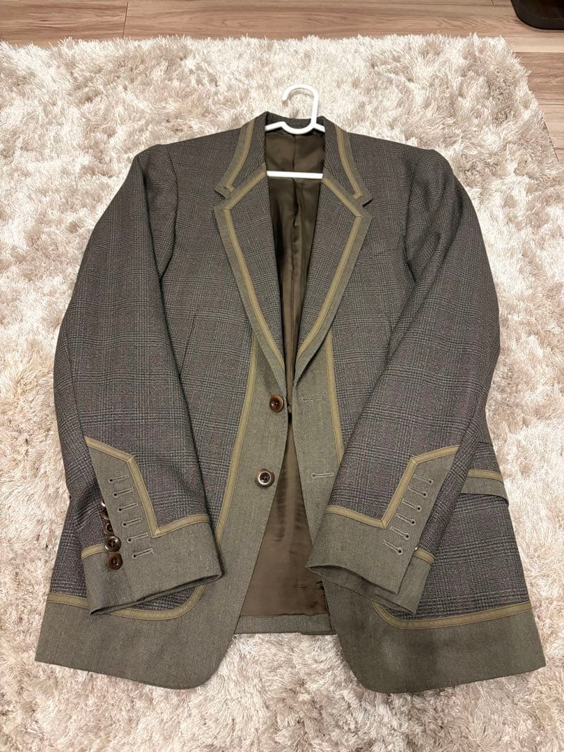 Paul Smith テーラードジャケット グレー チェック柄