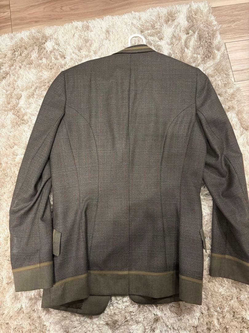 Paul Smith テーラードジャケット グレー チェック柄