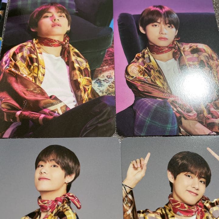 BTS 防弾少年団　マジックショップ　ミニフォト　テテ　V　コンプ　8枚セット