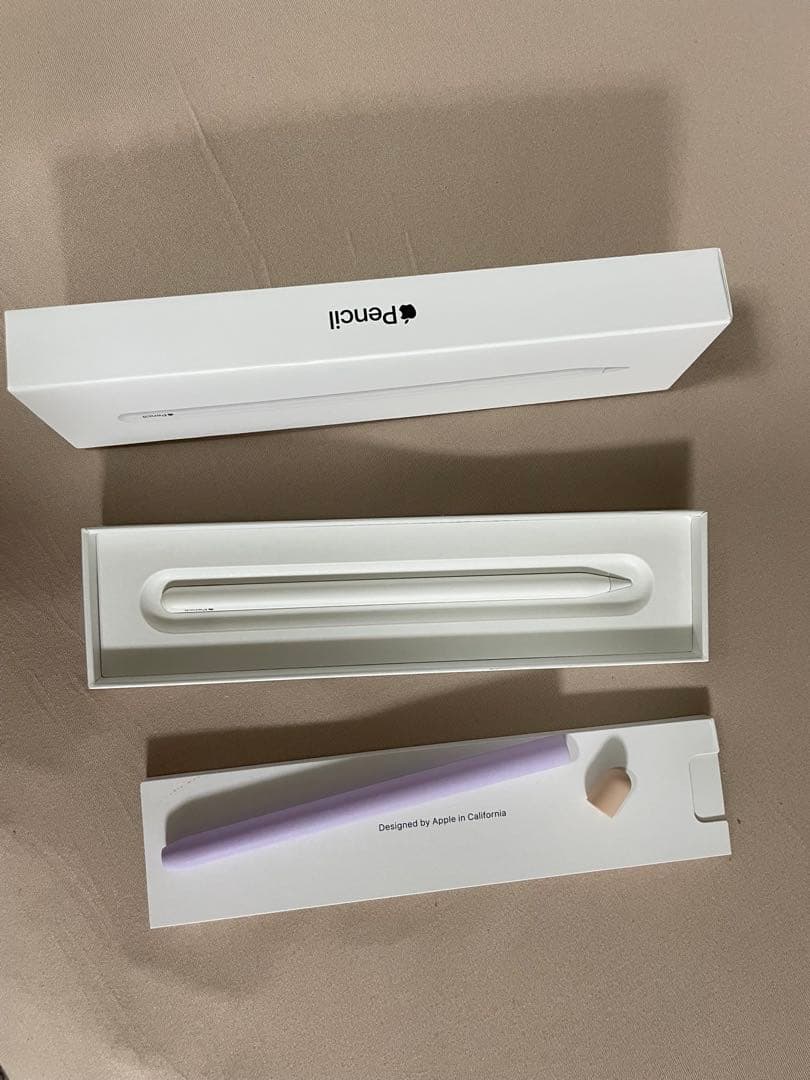 Apple Pencil 2nd Generation ホワイト専用ケース付き