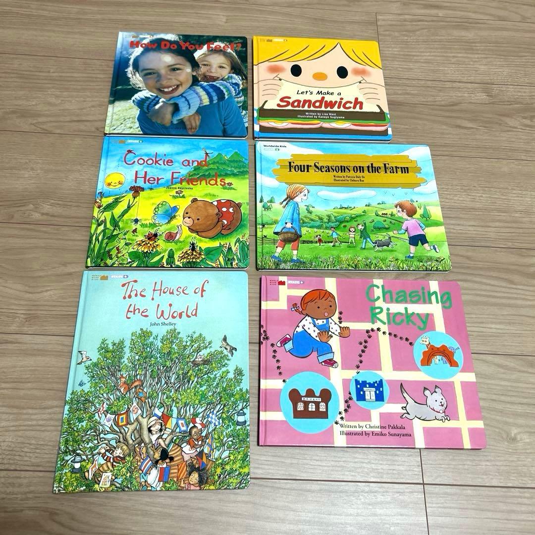 WWK stage1-6 絵本20冊セット
