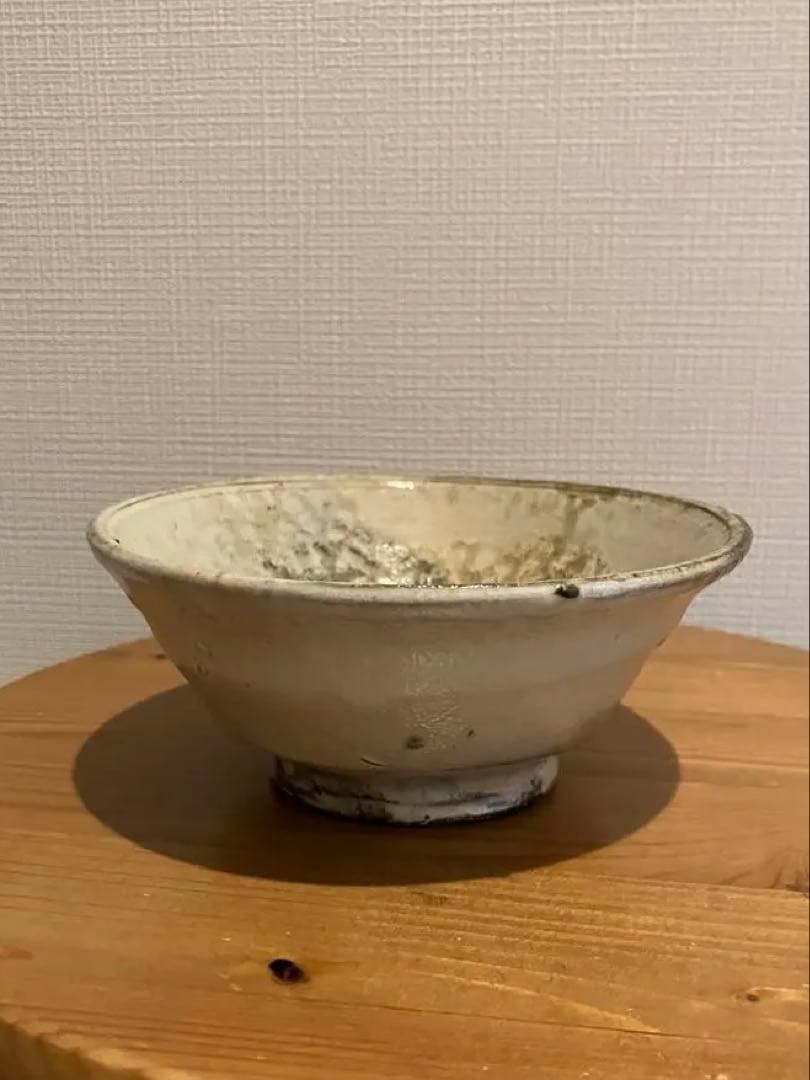 森岡成好 粉引　茶碗