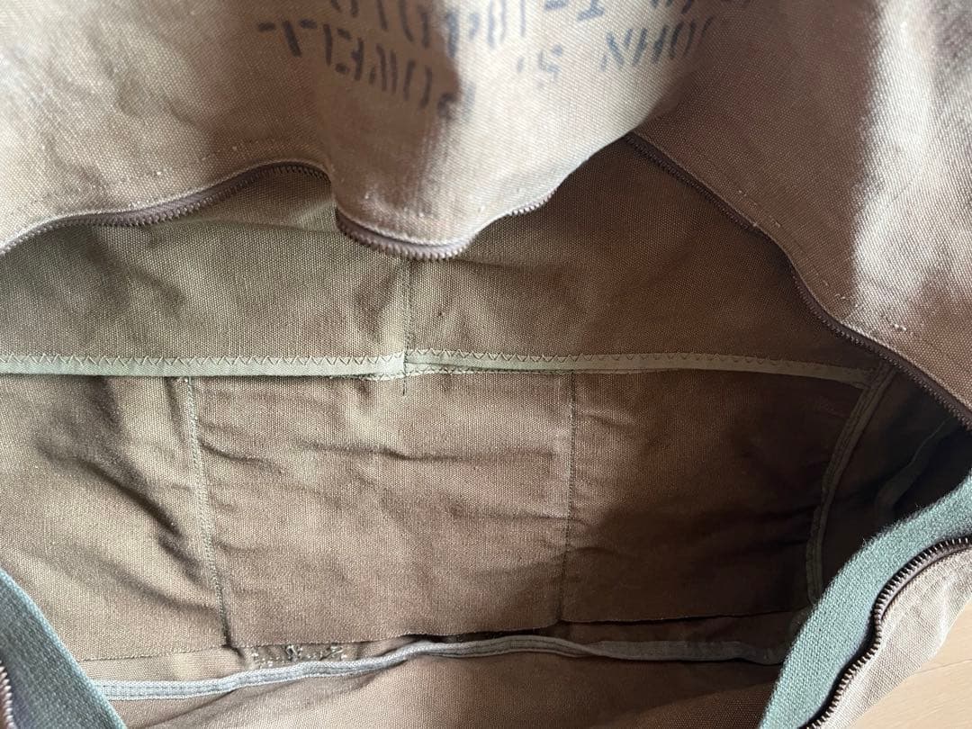 40s-50s アメリカ軍 KIT BAG ステンシル有