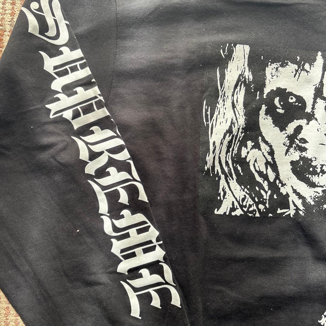 (3/17まで).Supreme ブラック ロングスリーブ Tシャツ M