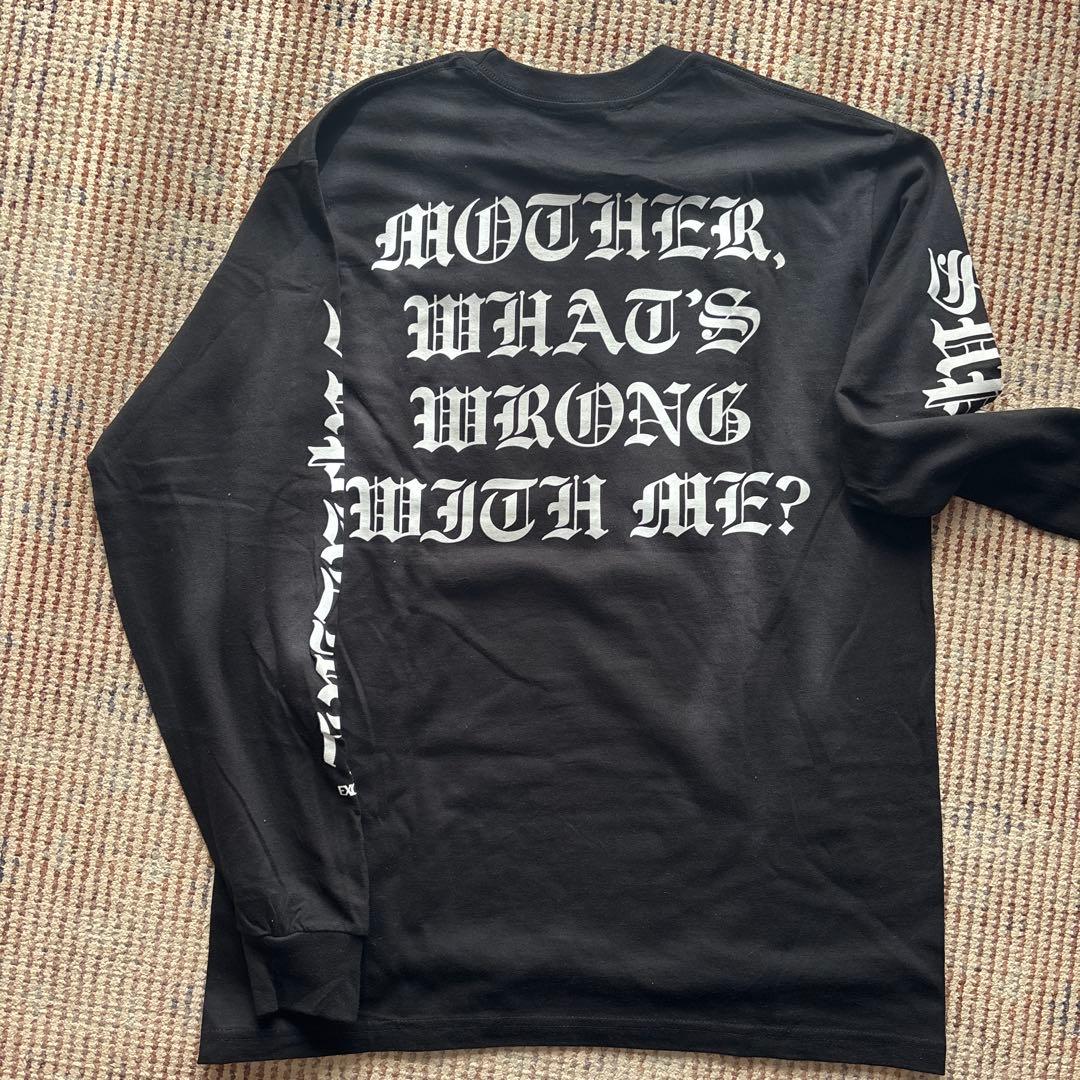 (3/17まで).Supreme ブラック ロングスリーブ Tシャツ M