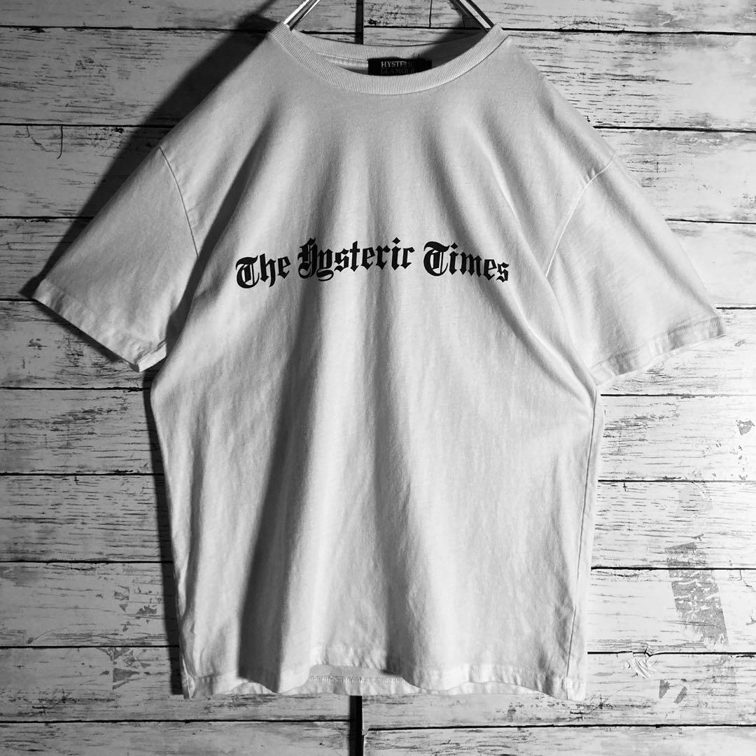 【即完売モデルL】ヒステリックグラマー⭐️バックビッグロゴTシャツヒスガール希少