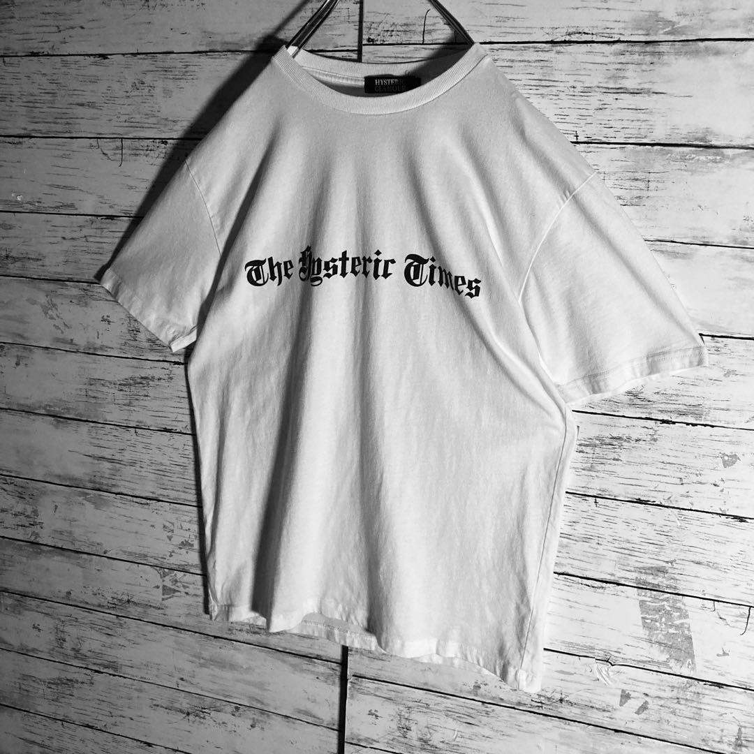 【即完売モデルL】ヒステリックグラマー⭐️バックビッグロゴTシャツヒスガール希少