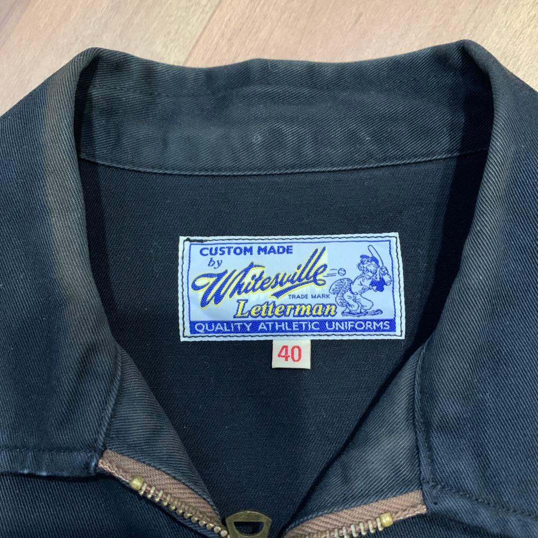 刺繍ロゴジップアップスイングトップ　 サイズ40 春秋