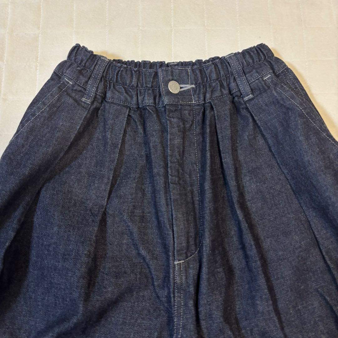 極美品！HARVESTY バーベスティ（1）デニムサーカスパンツ