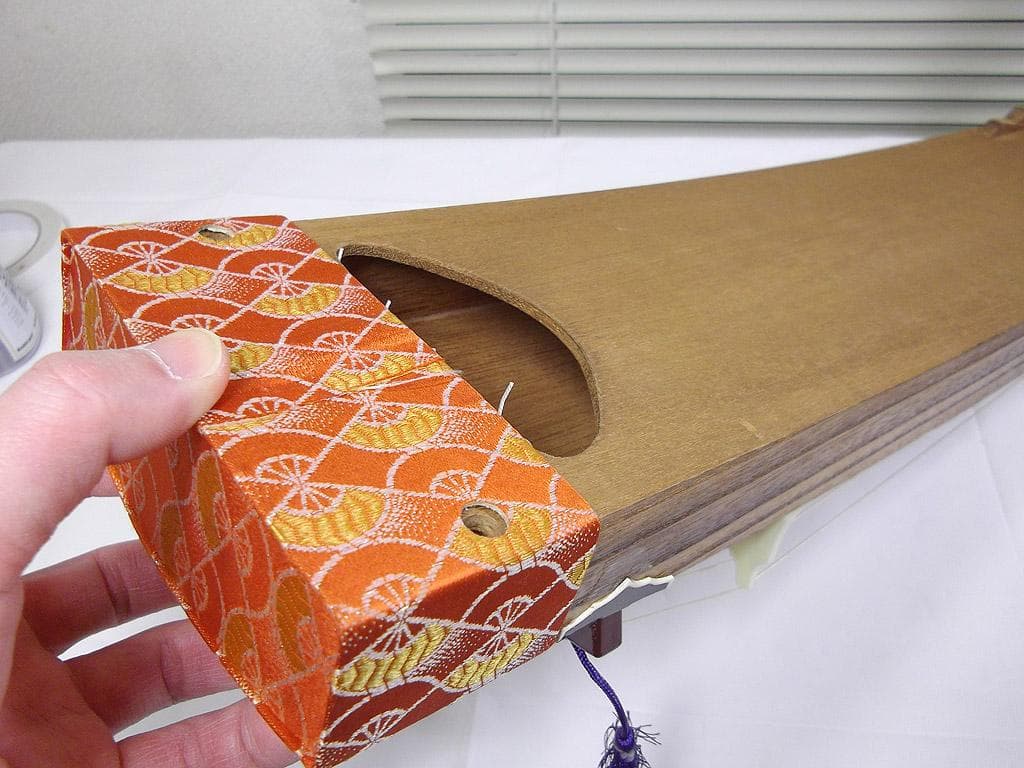 二尺琴 ミニ琴 全長60cm　短箏 短琴