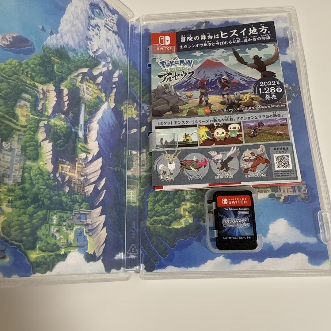 Switch ポケモン　レジェンズアルセウス　ブリリアントダイヤモンド