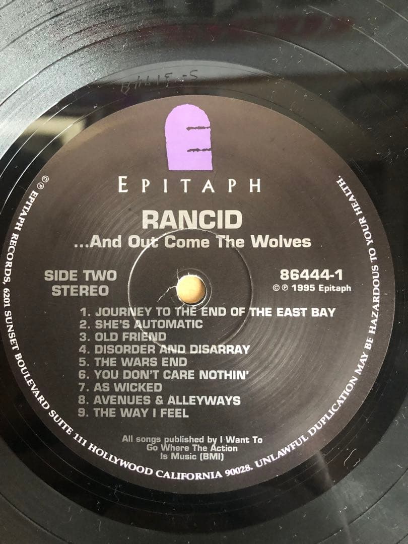 ランシド　レコード ...AND OUT COME THE WOLVES