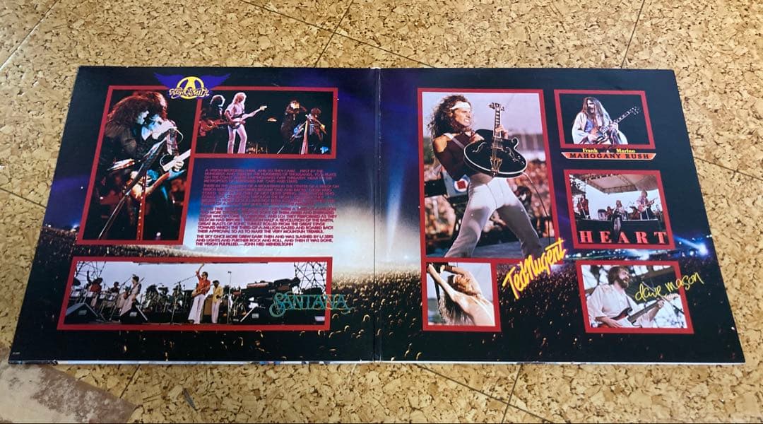 見本版！！California Jam 2枚組LPレコード
