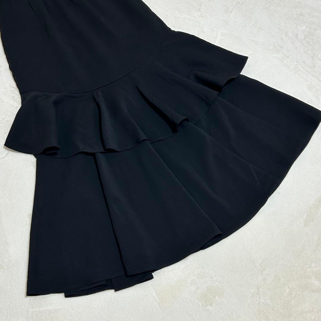 美品✨rienda フリルスリットハイウエストスコートショートパンツ