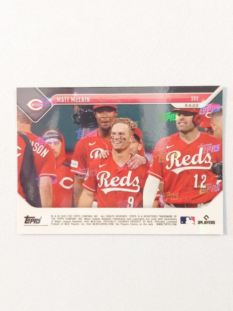 topps now マット・マクレイン Matt McLain #393