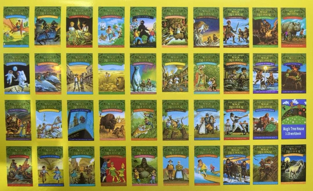 新品未使用 Magic Tree House シリーズ1 40冊 洋書 英語絵本