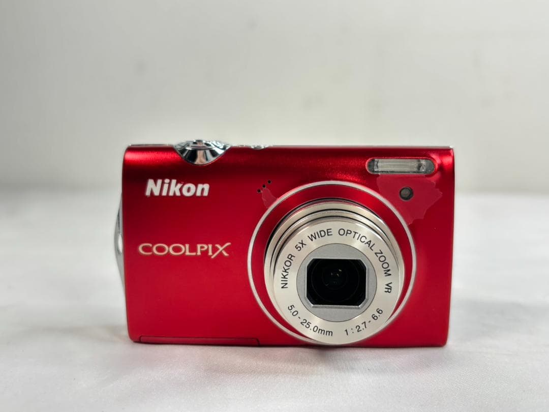 Nikon COOLPIX S5100 クリアレッド コンパクトデジタルカメラ