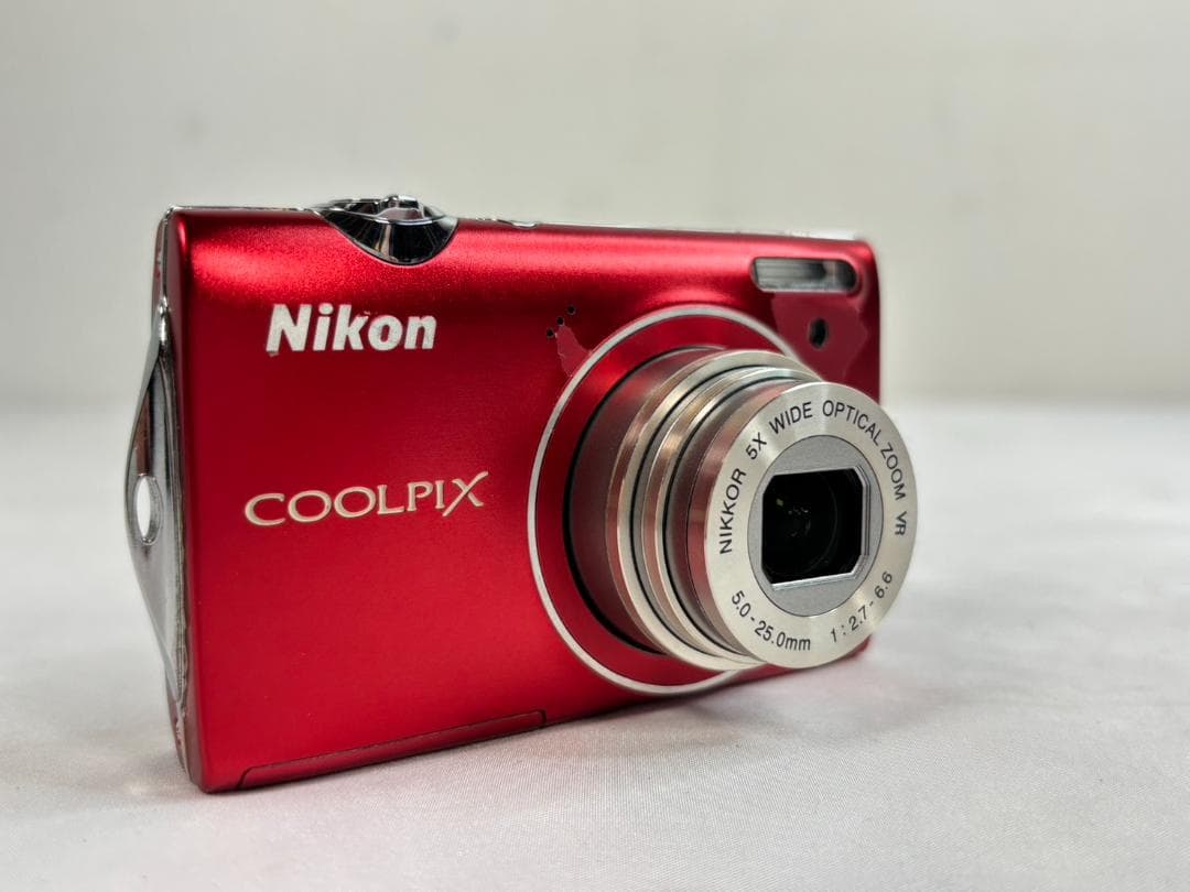 Nikon COOLPIX S5100 クリアレッド コンパクトデジタルカメラ