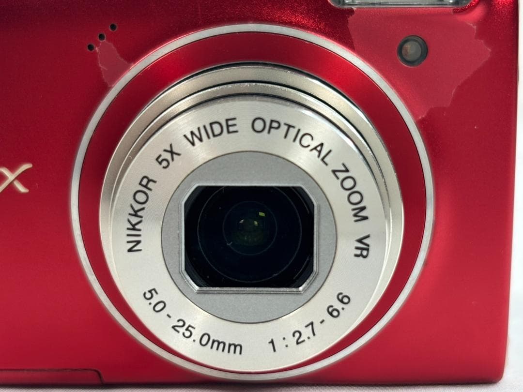 Nikon COOLPIX S5100 クリアレッド コンパクトデジタルカメラ