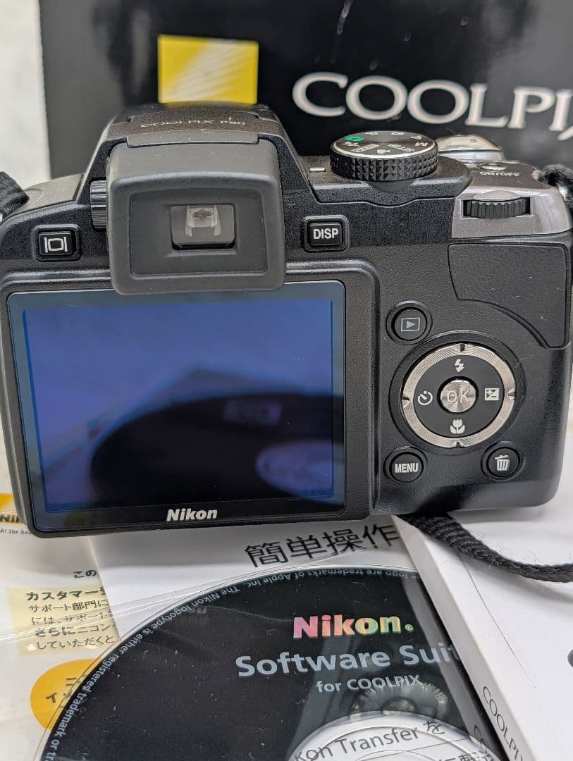 値下げ●Nikon COOLPIX P80 コンパクトデジカメ箱付説明書記入有り