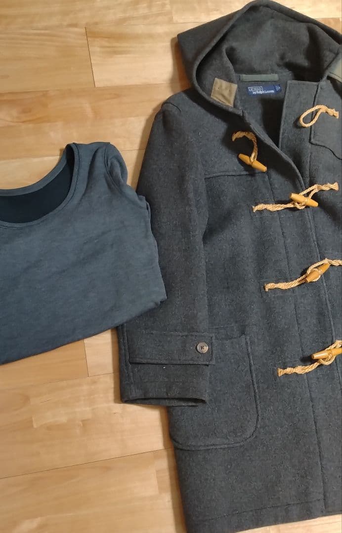 ❥Polo Ralph Lauren ダッフルコート グレー
