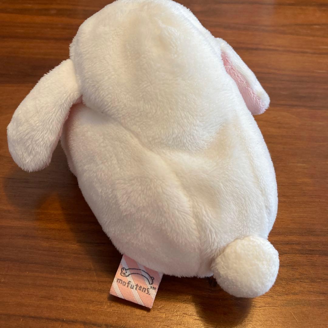 moftutans 耳付きホワイトぬいぐるみ　サンエックス　もふたんず