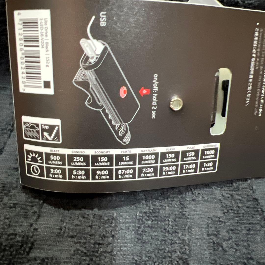 LEZYNE LITE DRIVE 1000XL 自転車用ライト レザイン