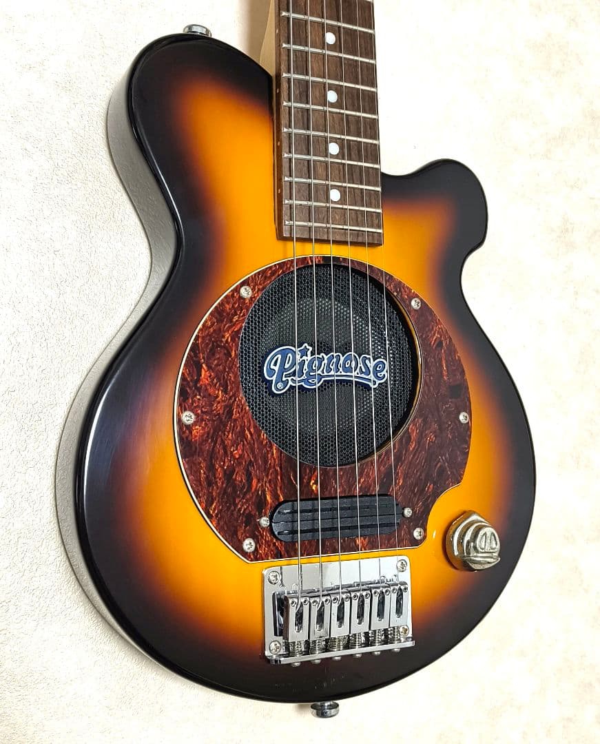 ★美品★PIGNOSE アンプ内蔵ミニギター BS ピグノーズ トラベルギター