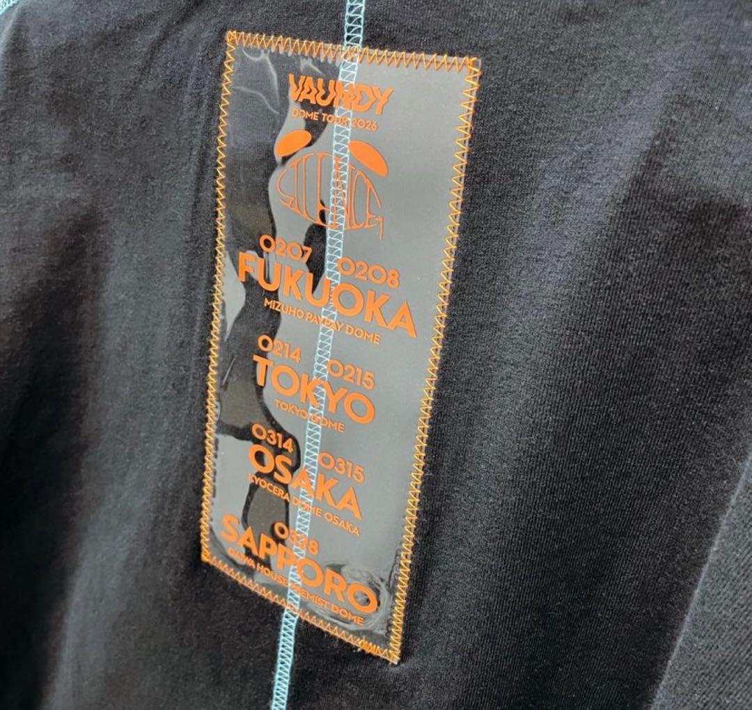 Vaundy Logo Layered \"SILENCE\" Tシャツ